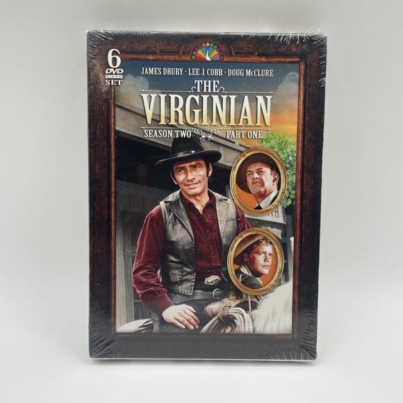 the Virginian: Season Two, Part One [DVD New Sealed] - Picture 1 of 2